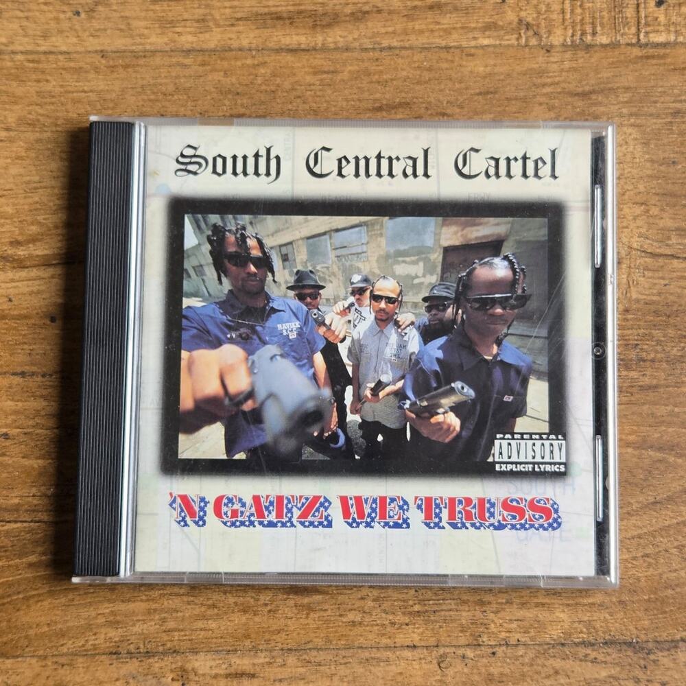 Vtg 1994 South Central Cartel 'N Gatz We Truss CD Rap Hip Hop OG Press